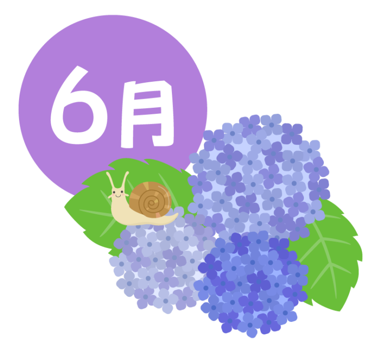 ６月になりました